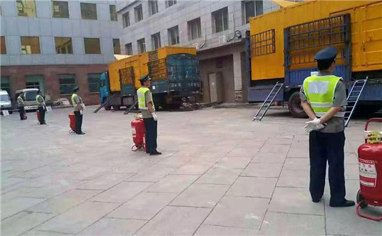 民众镇租赁发电机案例